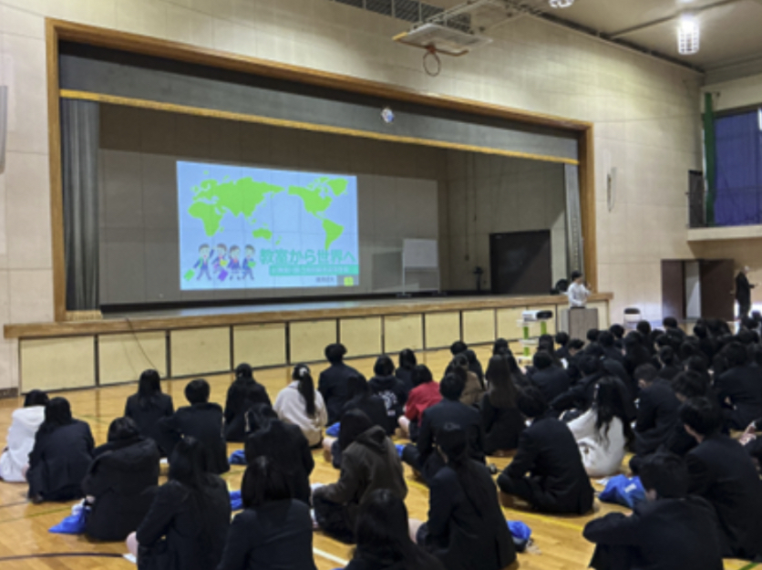 国際理解講座のワンシーン