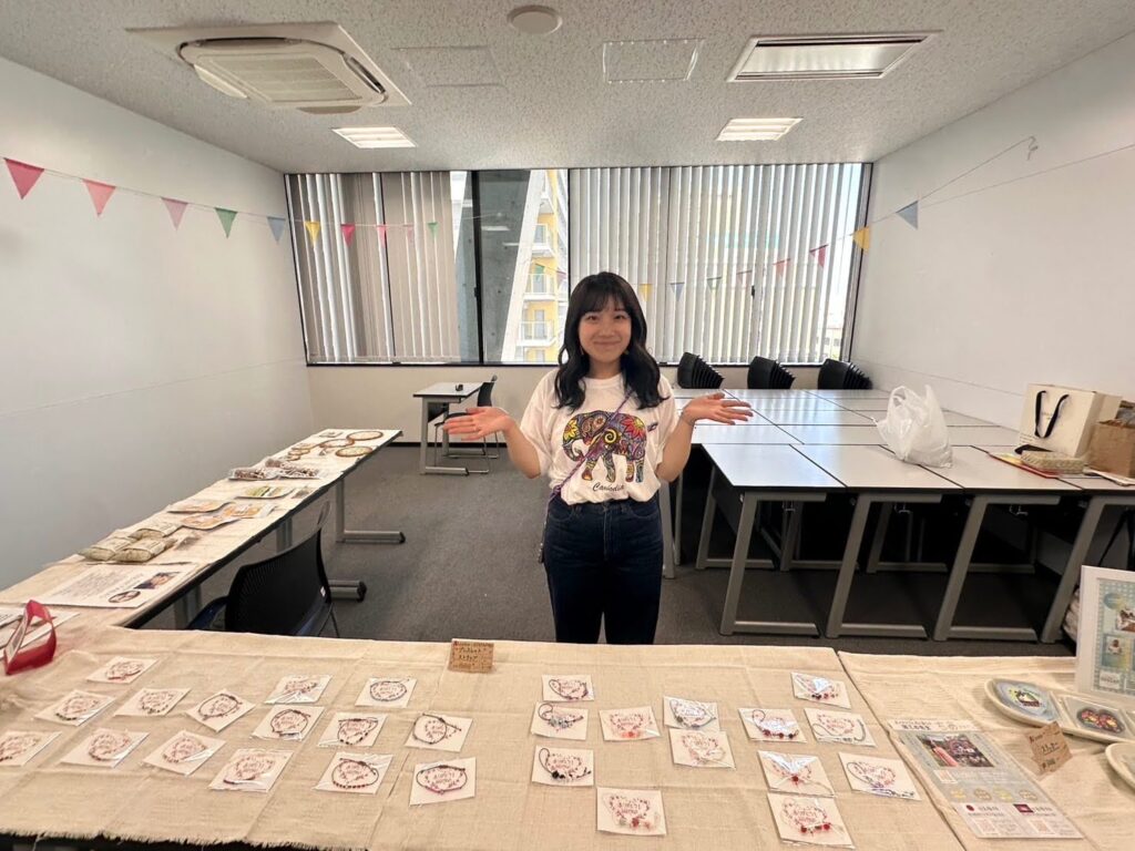 学園祭での販売の様子